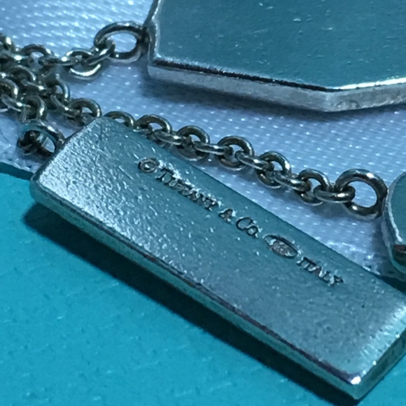 TIFFANY & CO. ELEMENTS DANGLE 1837 NECKLACE - 16"